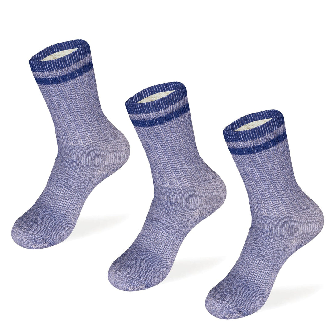 Merino Kids Midweight Crew Socks- 3PK