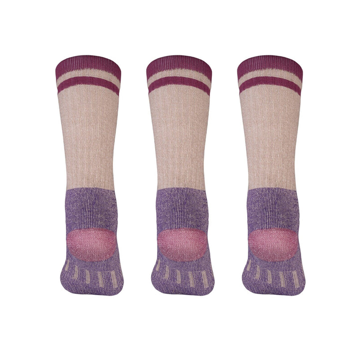 Merino Midweight Crew Socks - Everest -3PK