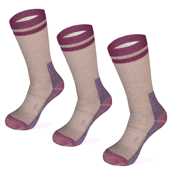 Merino Midweight Crew Socks - Everest -3PK