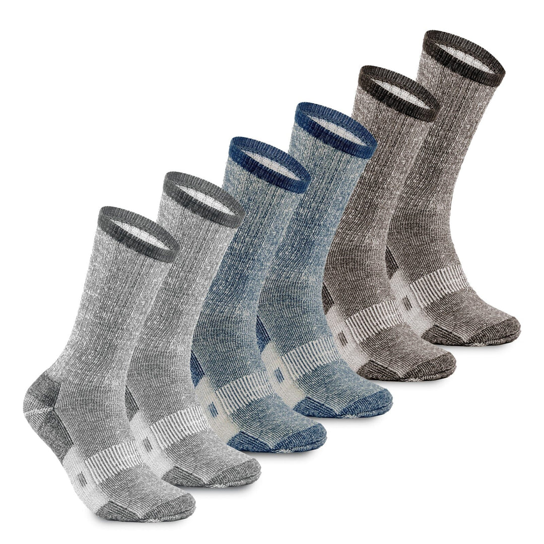 Merino Lightweight Crew Socks - 3PK