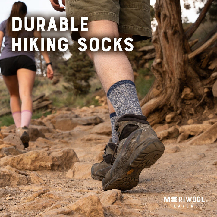 Merino Lightweight Crew Socks - 3PK