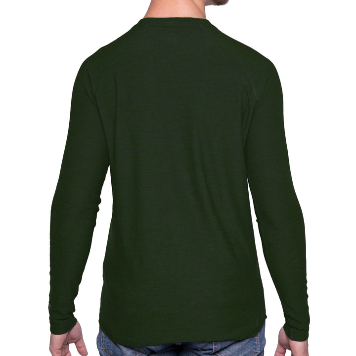 MEN'S MERINO 190 BASE LAYER LONG SLEEVE HENLEY