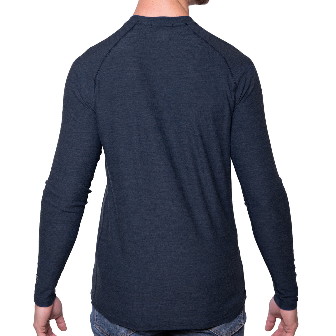 MEN'S MERINO 190 BASE LAYER LONG SLEEVE HENLEY