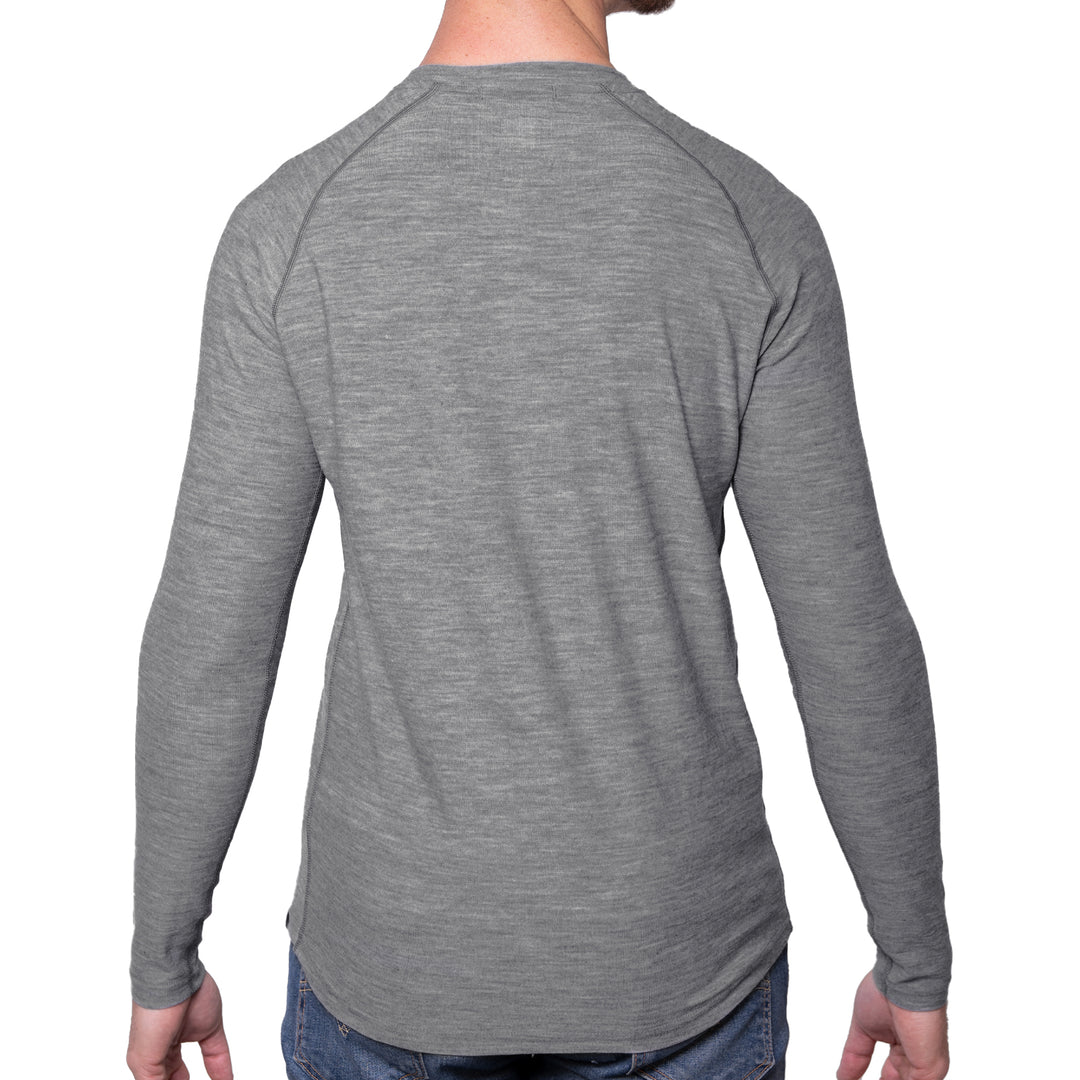 MEN'S MERINO 190 BASE LAYER LONG SLEEVE HENLEY