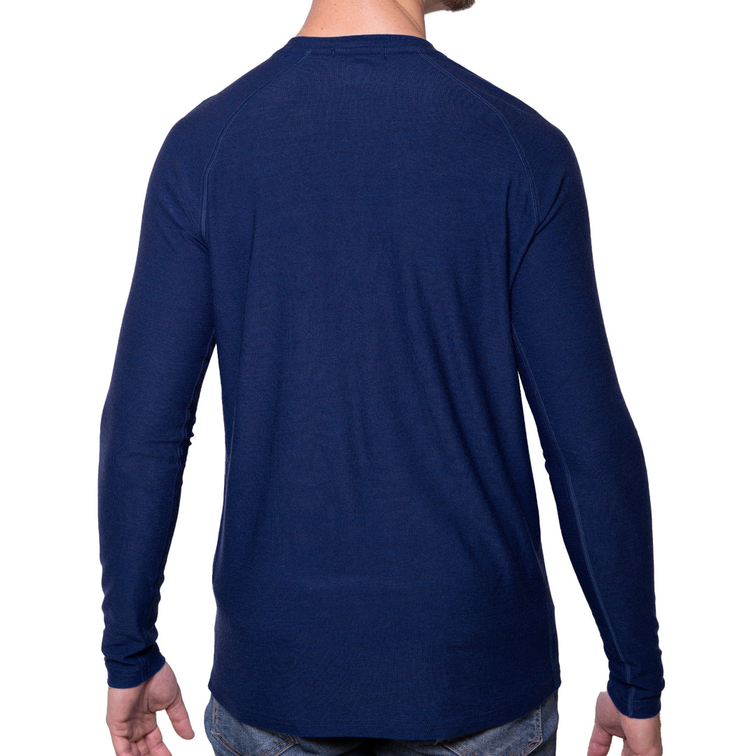 MEN'S MERINO 190 BASE LAYER LONG SLEEVE HENLEY