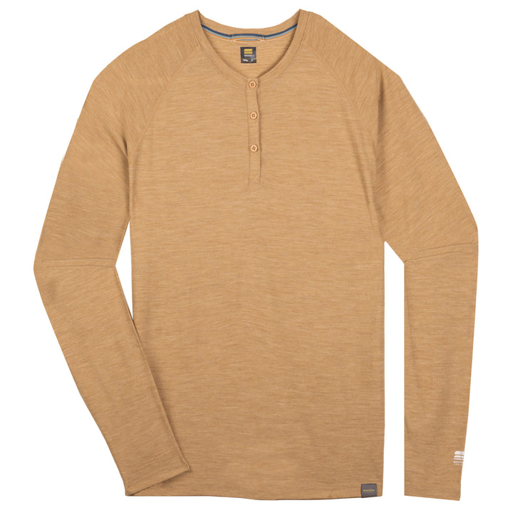 MEN'S MERINO 190 BASE LAYER LONG SLEEVE HENLEY