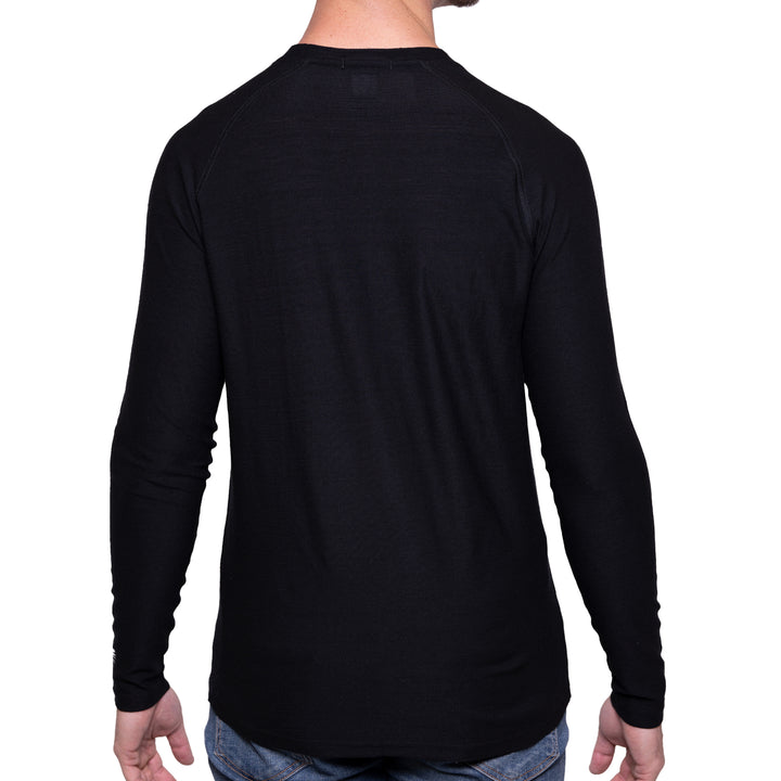 MEN'S MERINO 190 BASE LAYER LONG SLEEVE HENLEY