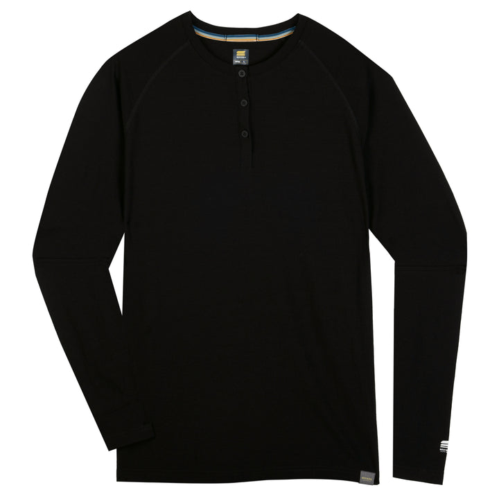 MEN'S MERINO 190 BASE LAYER LONG SLEEVE HENLEY