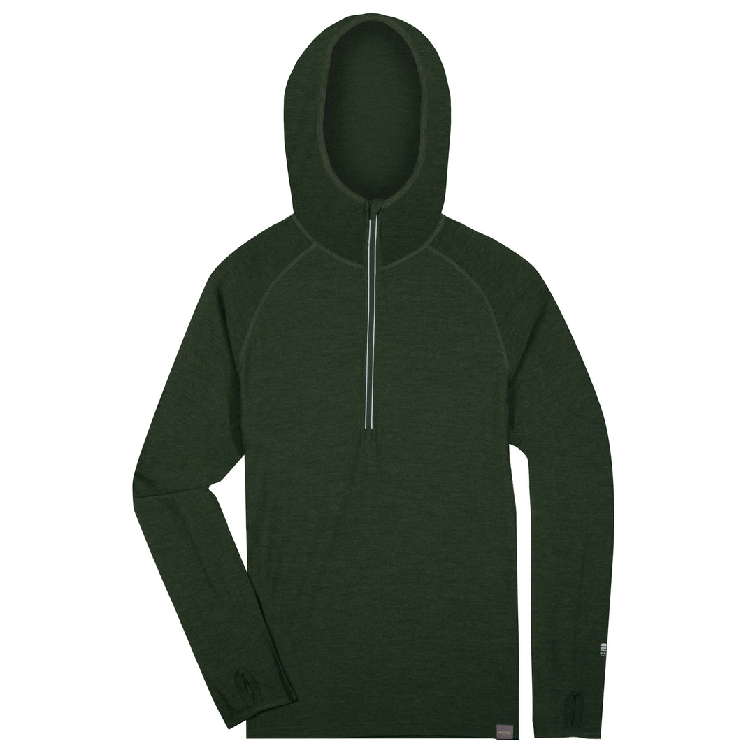 MEN'S MERINO 190 BASE LAYER LONG SLEEVE HOODIE