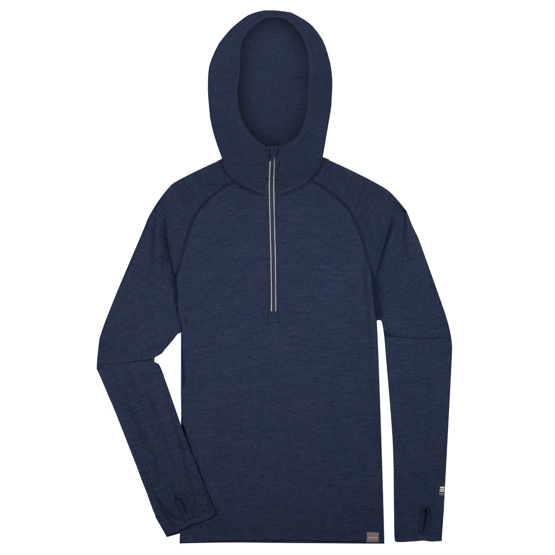 MEN'S MERINO 190 BASE LAYER LONG SLEEVE HOODIE