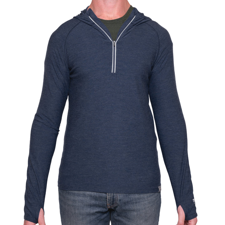 MEN'S MERINO 190 BASE LAYER LONG SLEEVE HOODIE