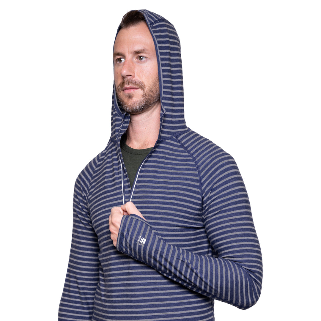 MEN'S MERINO 190 BASE LAYER LONG SLEEVE HOODIE