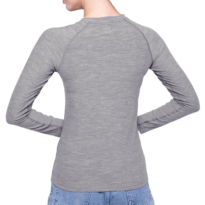 WOMEN'S MERINO 190 BASE LAYER LONG SLEEVE HENLEY