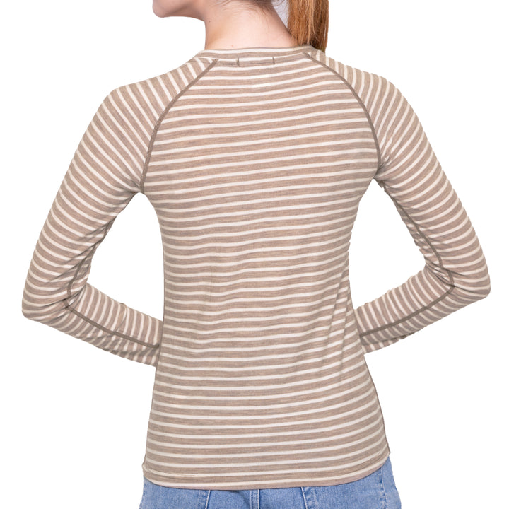 WOMEN'S MERINO 190 BASE LAYER LONG SLEEVE HENLEY