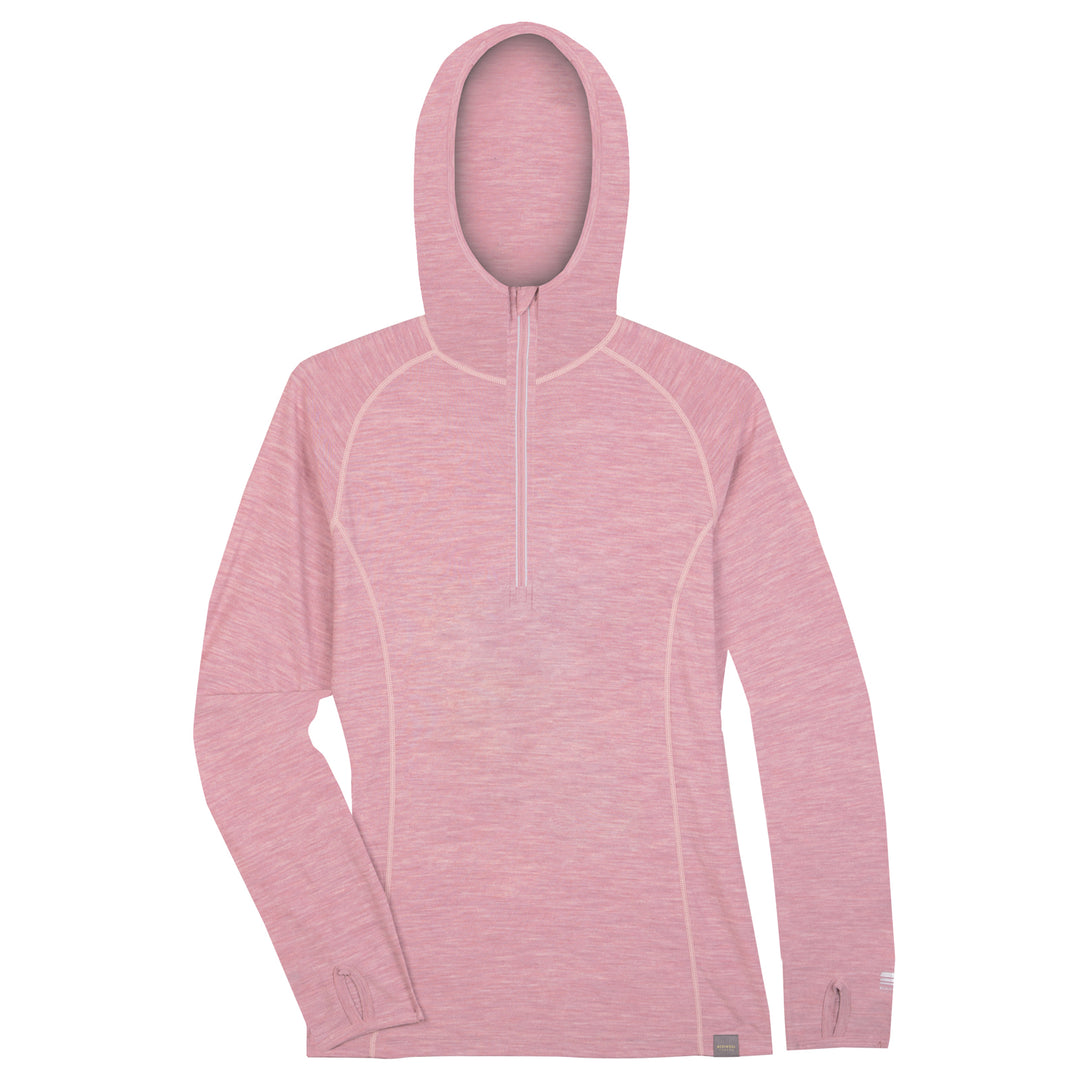 WOMEN'S MERINO 190 BASE LAYER LONG SLEEVE HOODIE