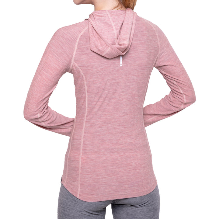 WOMEN'S MERINO 190 BASE LAYER LONG SLEEVE HOODIE