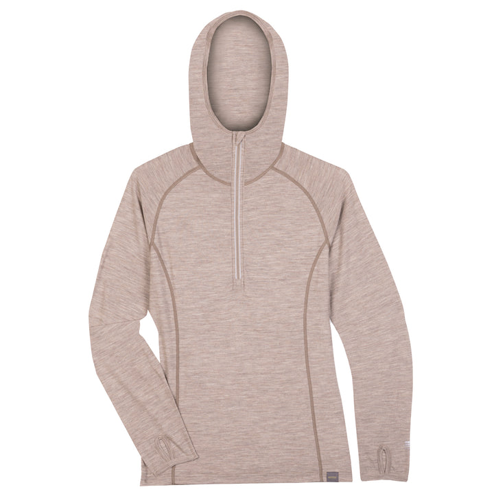 WOMEN'S MERINO 190 BASE LAYER LONG SLEEVE HOODIE