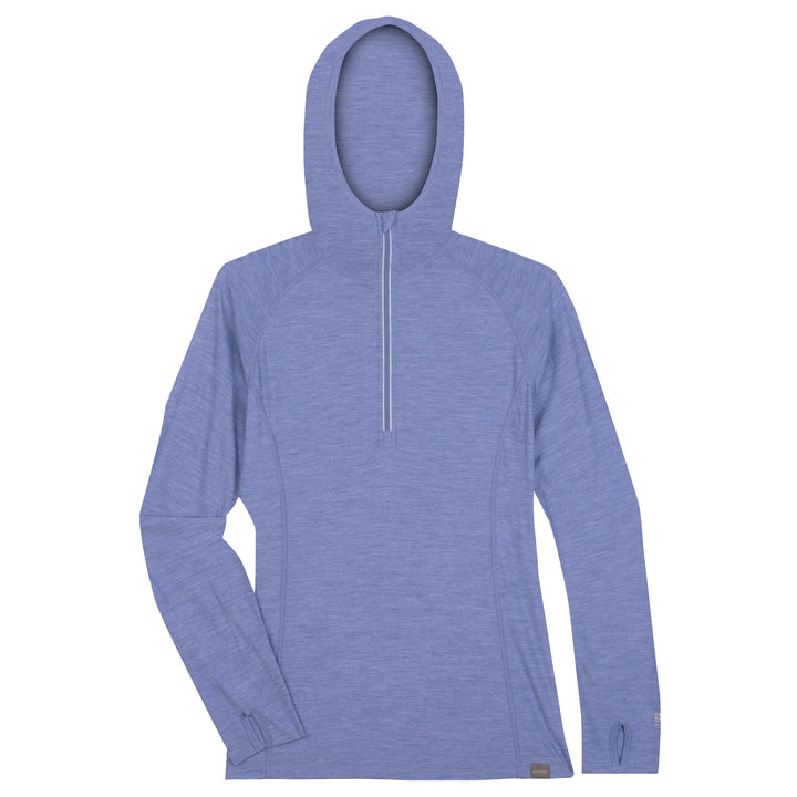 WOMEN'S MERINO 190 BASE LAYER LONG SLEEVE HOODIE