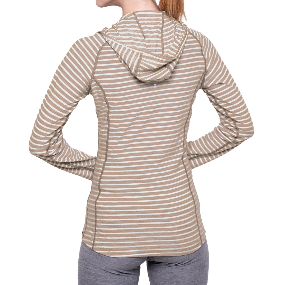 WOMEN'S MERINO 190 BASE LAYER LONG SLEEVE HOODIE