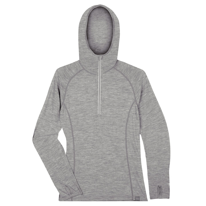 WOMEN'S MERINO 190 BASE LAYER LONG SLEEVE HOODIE