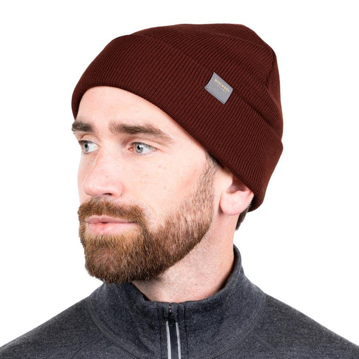 Meriwool Ribbed Knit Beanie