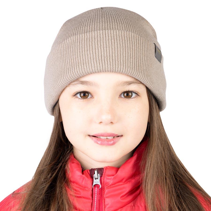 MERINO KIDS RIBBED KNIT BEANIE