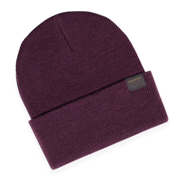 MERINO KIDS RIBBED KNIT BEANIE