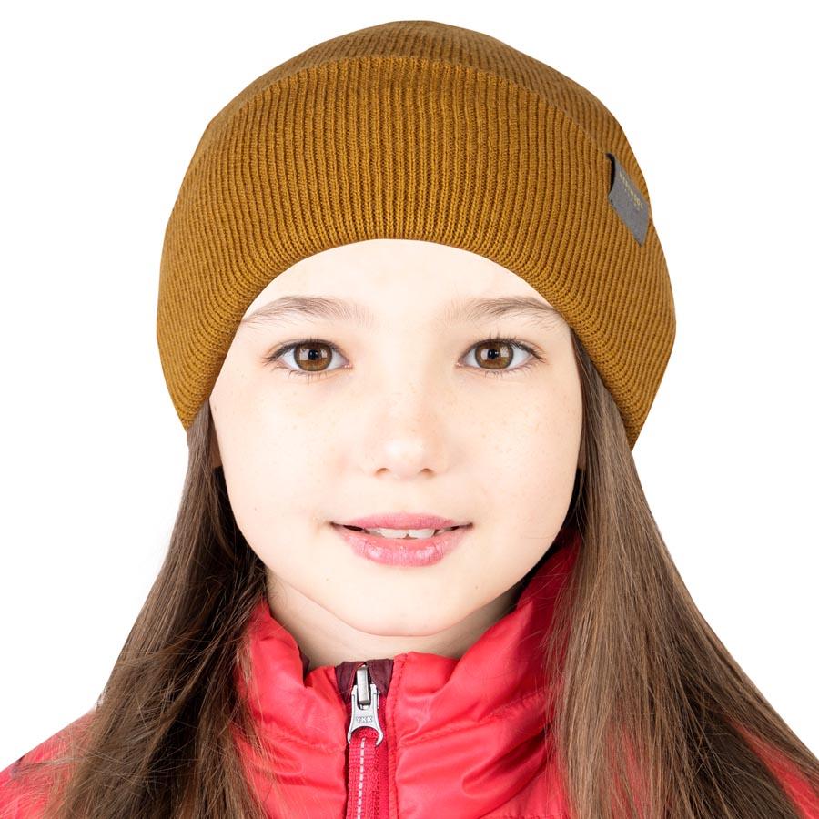 MERINO KIDS RIBBED KNIT BEANIE