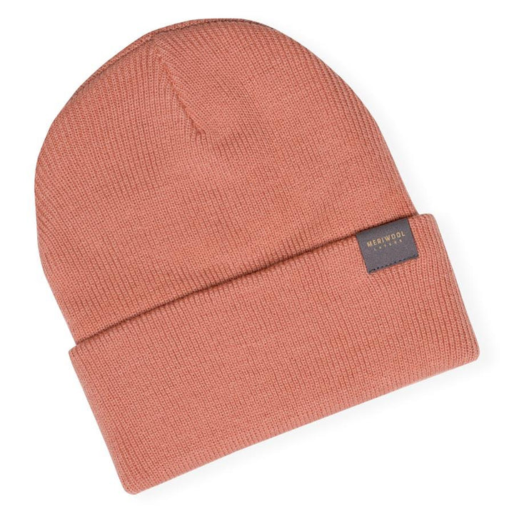 MERINO KIDS RIBBED KNIT BEANIE