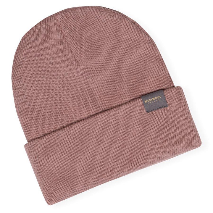 MERINO KIDS RIBBED KNIT BEANIE