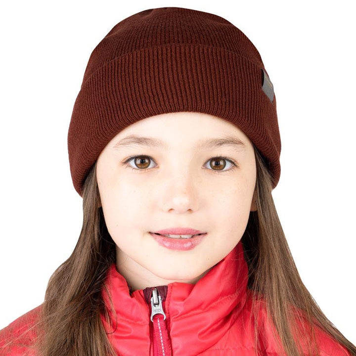 MERINO KIDS RIBBED KNIT BEANIE