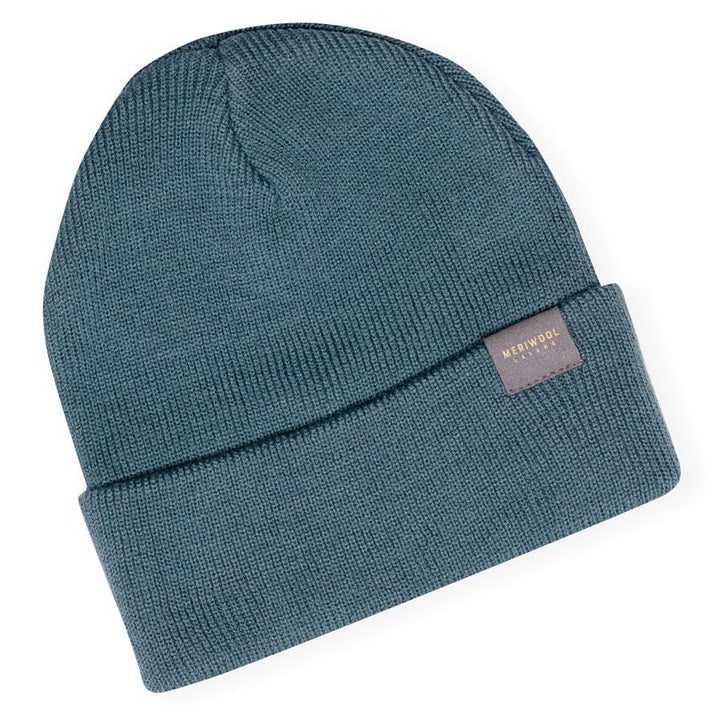 MERINO KIDS RIBBED KNIT BEANIE