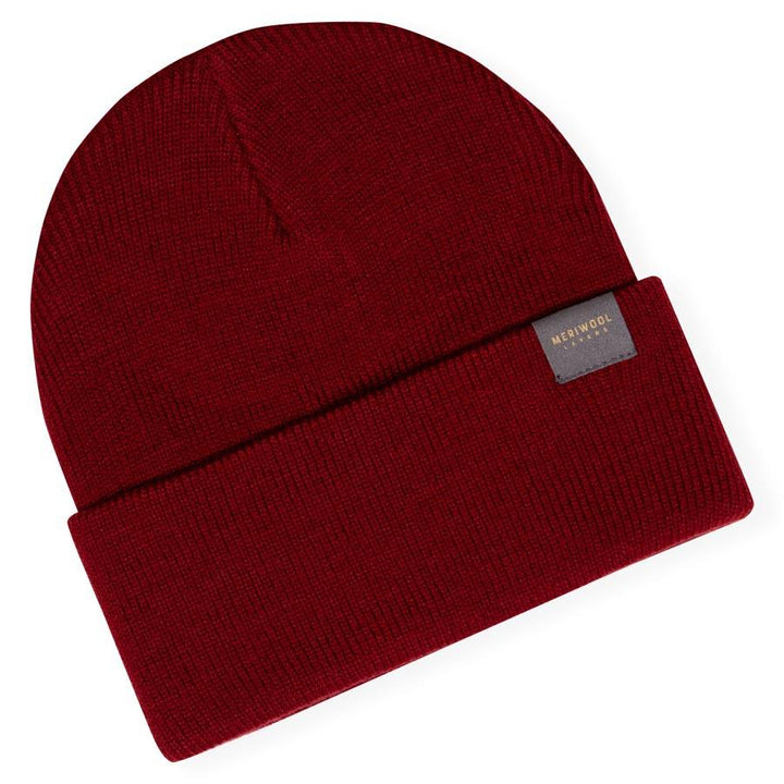 MERINO KIDS RIBBED KNIT BEANIE