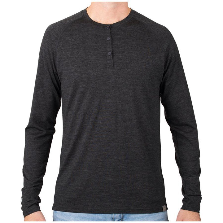 MEN'S MERINO 190 BASE LAYER LONG SLEEVE HENLEY