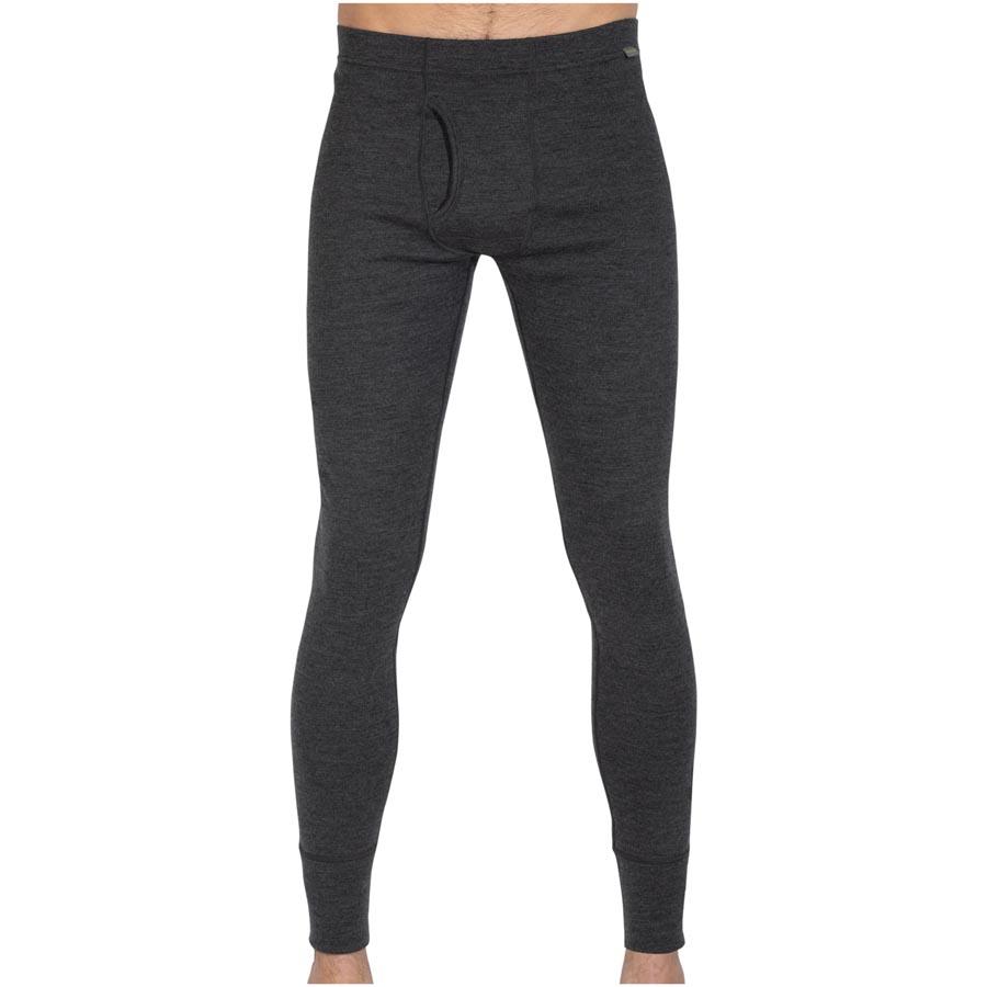 100% Merino Wool Men's Midweight Base Layer Thermal Underwear Bottoms Pants  Long John (S, Charcoal Gray) at  Men's Clothing store