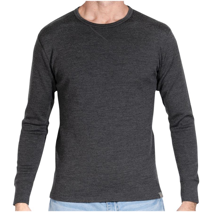 Men 100% Merino Wool Base Layer Thermal Underwear 400g Tops Bottoms Set …  (Gray, Small) : : Clothing, Shoes & Accessories