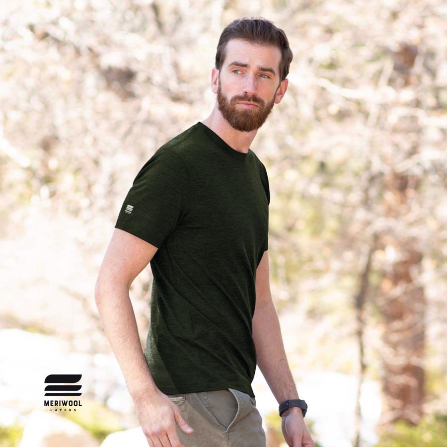 MEN'S MERINO 190 BASE LAYER SHORT SLEEVE T SHIRT