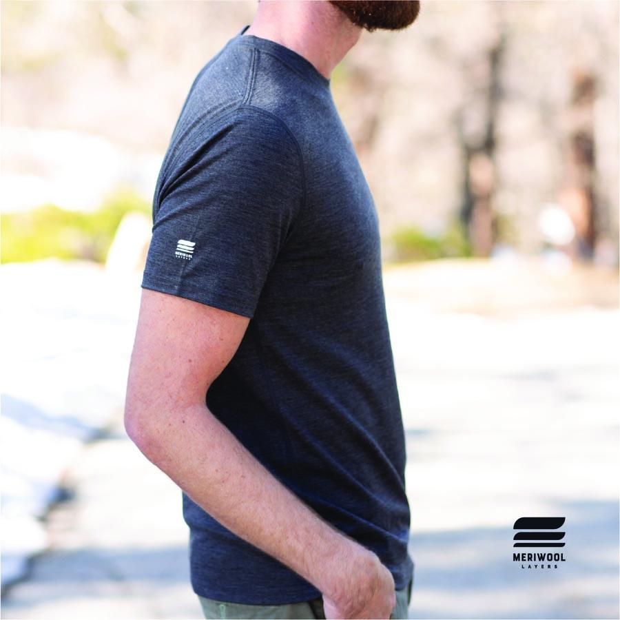 MEN'S MERINO 190 BASE LAYER SHORT SLEEVE T SHIRT