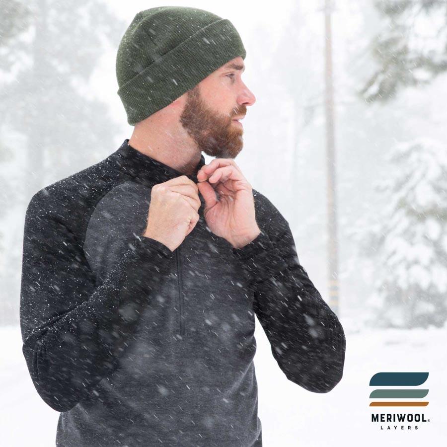 MEN'S MERINO 250 MIDWEIGHT HALF ZIP TOP