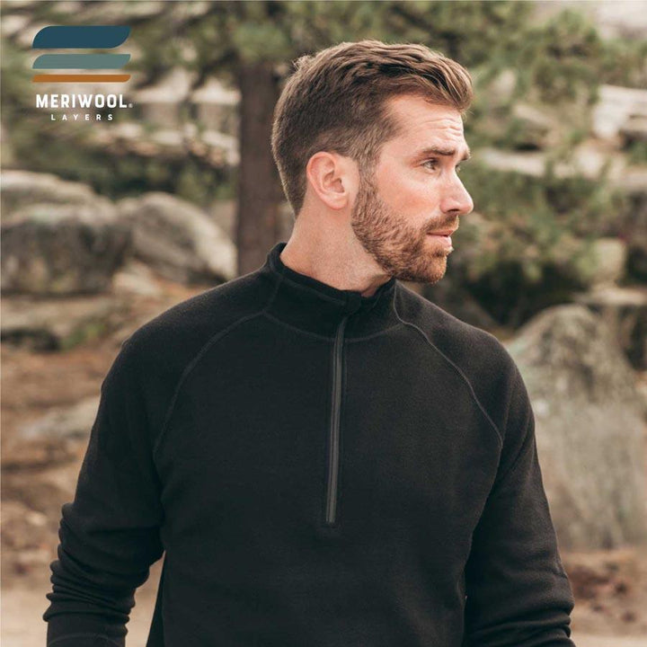 MEN'S MERINO 400 HALF ZIP SWEATER