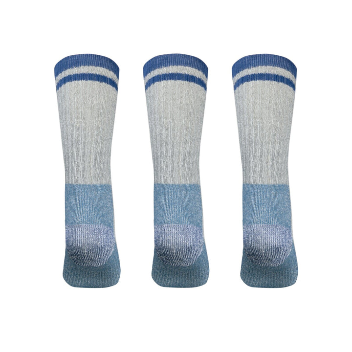 Merino Midweight Crew Socks - Everest -3PK