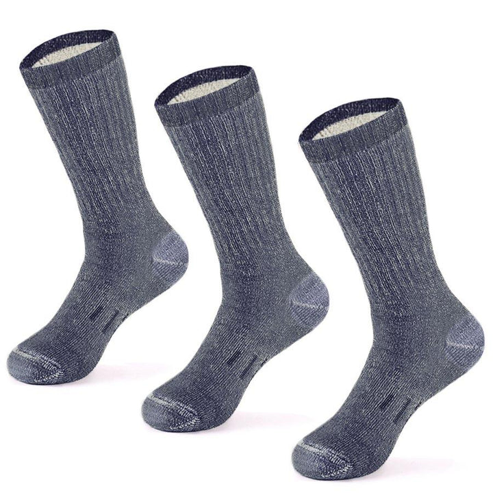 Merino Midweight Crew Socks - Everest -3PK