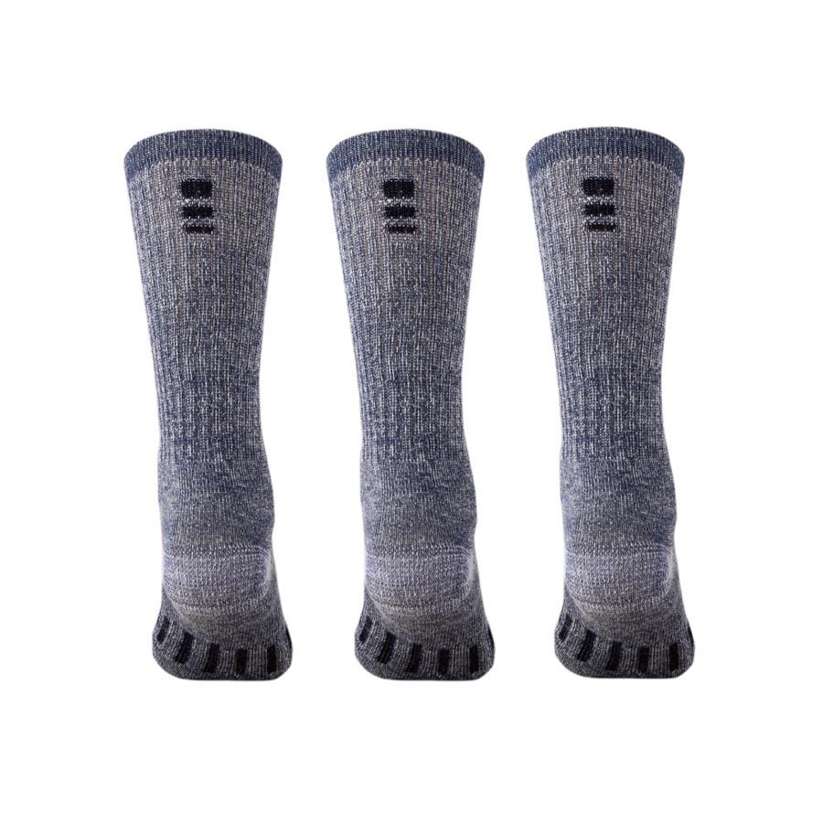 Merino Midweight Crew Socks - Everest -3PK