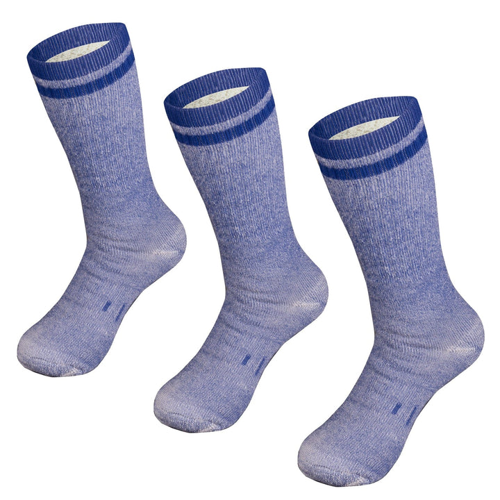 Merino Midweight Crew Socks - Everest -3PK