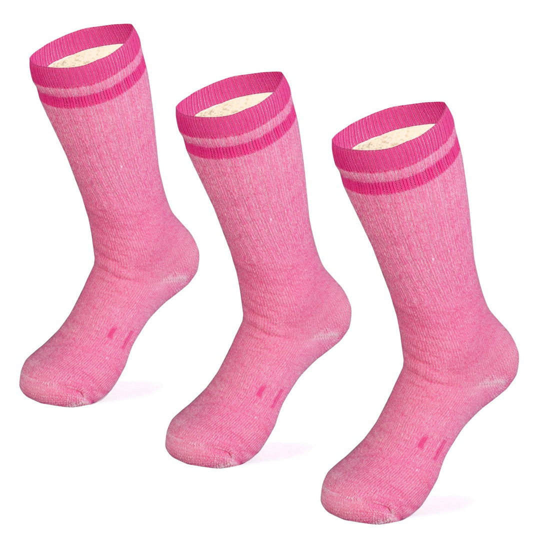 Merino Midweight Crew Socks - Everest -3PK