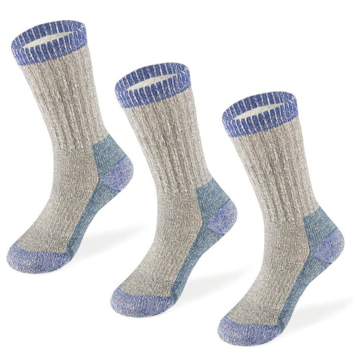 Merino Kids Midweight Crew Socks- 3PK