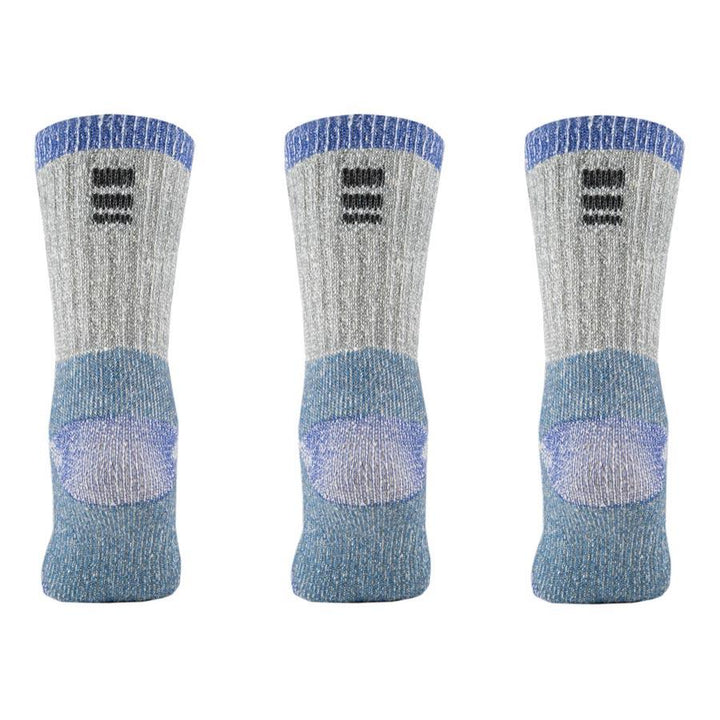 Merino Kids Midweight Crew Socks- 3PK