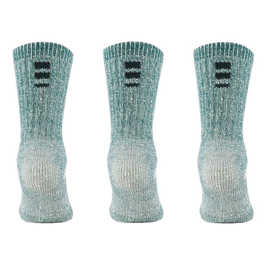 Merino Kids Midweight Crew Socks- 3PK