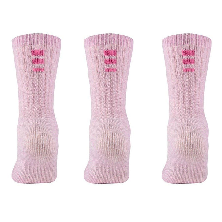 Merino Kids Midweight Crew Socks- 3PK