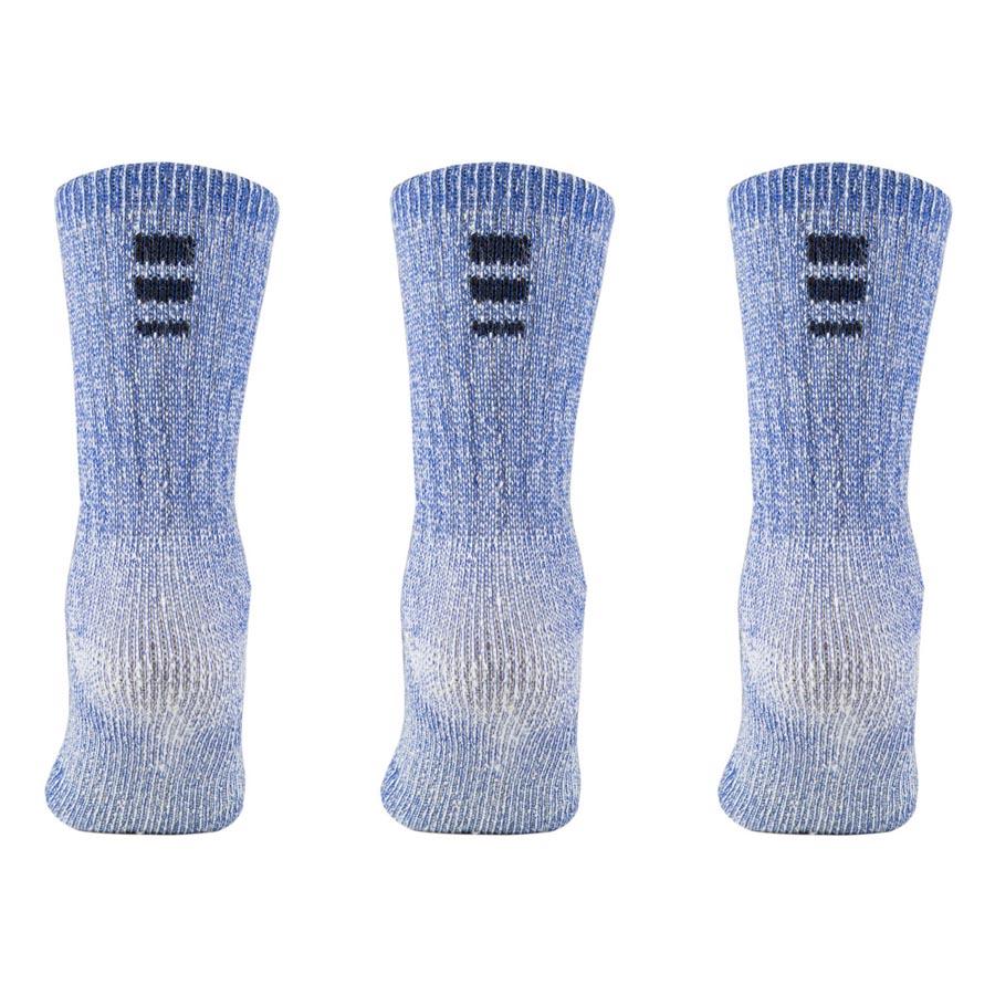 Merino Kids Midweight Crew Socks- 3PK